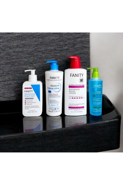 fanity مجموعة العناية بالجسم ترطيب وتنظيف متكامل