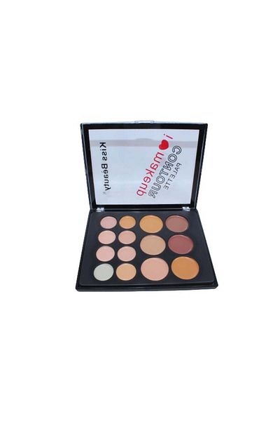 Kiss Beauty Paleta Corectoare , I Love Contour Palette, 14 Culori