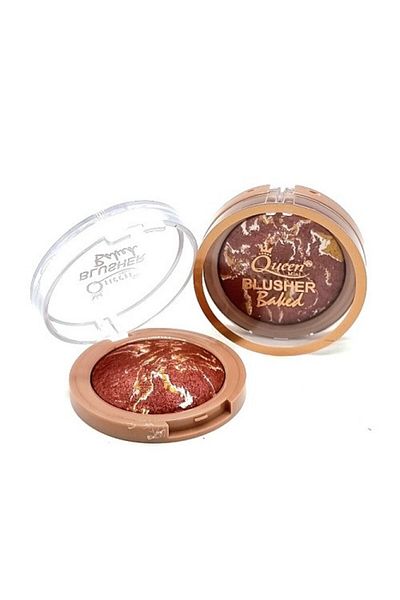 Makeup Terracotta Blusher, Mini Queen, Baked Blusher, 04