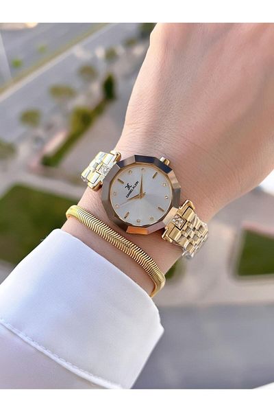 Daniel Klein Steel Cord 3 Atm Water Resistant 2 Year Warranty Women Wrist Watch Bdk.1.10840.2
