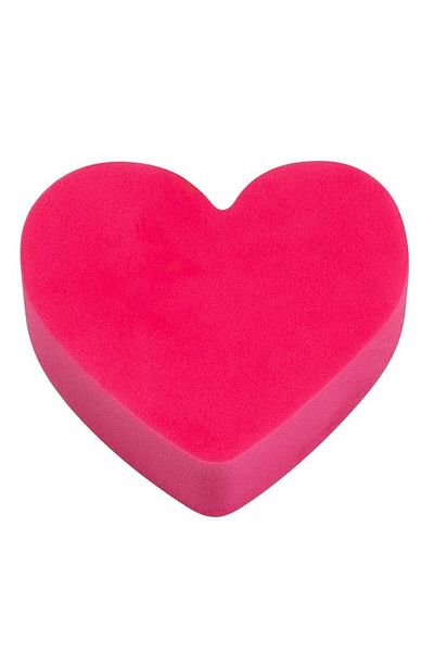 SensoPRO Milano Houbička na make-up, SensoPro, Srdce, Růžová