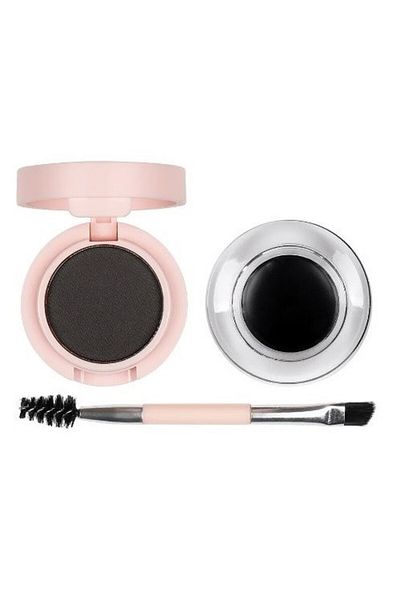 Makeup Tus si fard sprancene, Febble, Líčení obočí, Negru, Pensula aplicare inclusa