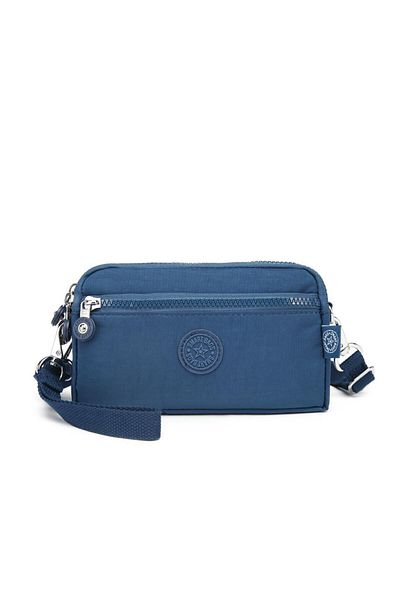 SMART BAGS Mini geantă și portofel pentru poștaș - Crinkle Fabric 1112