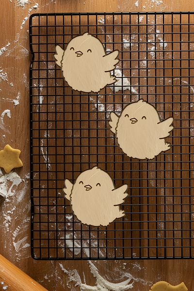 oalpo Mini Bird Cookie Mold, Dough Shaper, Biscuit Mold, Easy Cutting Tip