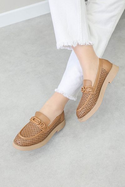 FAST STEP Γυναικεία παπούτσια casual από γνήσιο δέρμα 210ZA106-2