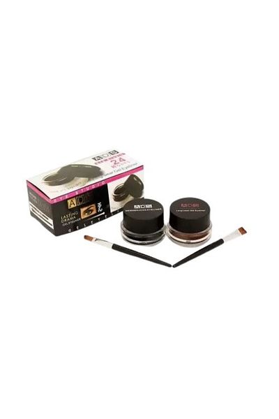 Makeup Σετ μακιγιάζ, μακιγιάζ, διαφημίσεις, τζελ eyeliner μαύρο & καφέ