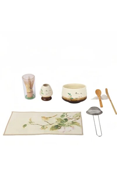 Alenked Matcha Matcha Çay Seremonisi Seti 8 Parça (YENİ)