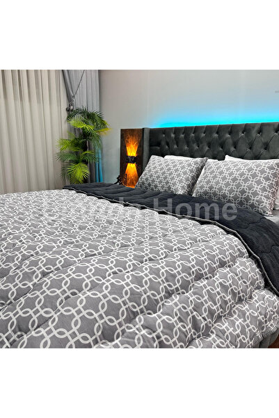 Linnda Home لحاف فائق النعومة مزدوج الجوانب من ويلسوفت