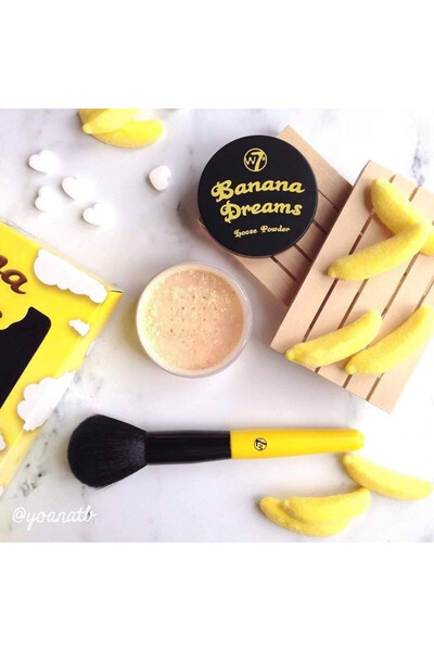w7 Sypký pudr Pudra de facto W7 Banana Dreams