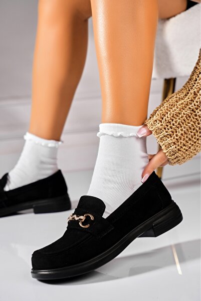 Joana Γυναικεία Casual Παπούτσια Μαύρα από Οικολογικό Σουέτ Δέρμα Vitalia2