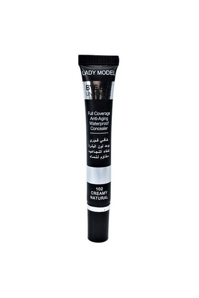 Makeup Corector acoperire mare, Lady Model, Bye Under Eye Waterproof, 102 Creamy , 20 ml