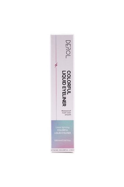 DEROL Χρωματιστό eyeliner, Derol, Υγρό eyeliner, 06 Hot Pink, 4 ml