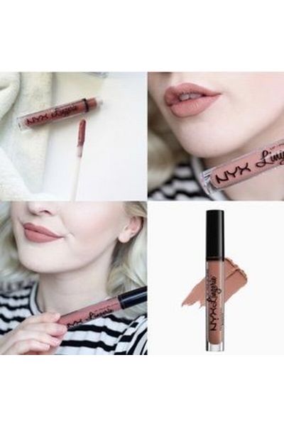 NYX Professional Makeup Ruj de buze tekutá podložka NYX Lip Lingerie 04 Ruffle Trim