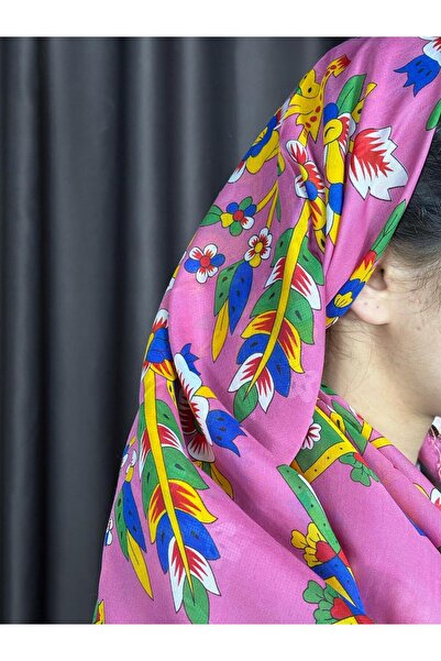 Sobe Hediyelik Çengelköy Pattern Writing Head Cover Scarf Foulard