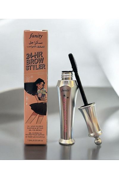 fanity Clear gel mascara for natural-looking eyelashes