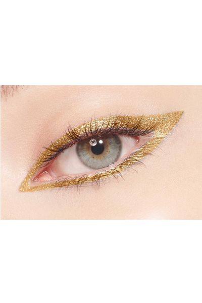 Dior Creion Ochi Rezistent, Dior, Diorshow 24H Stylo, Waterproof, 556 Pearly Gold, Auriu