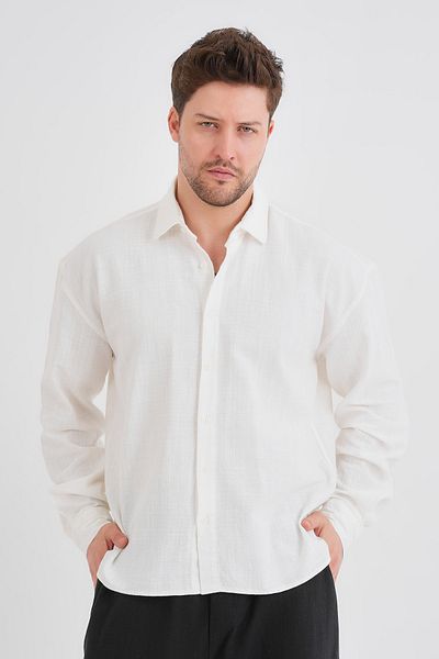 Redline Comforted Men's Oversize Cotton Shirt