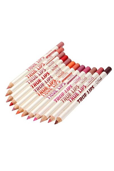 Ymenow Súprava 12 kreioane de buze Menow, True Lips