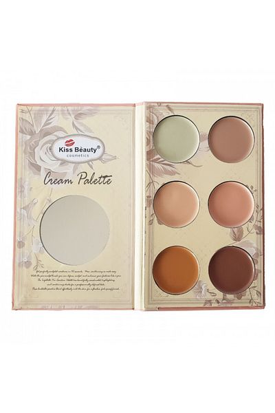 Kiss Beauty Paleta corectoare Kiss Beauty Highlight Contour Palette #2