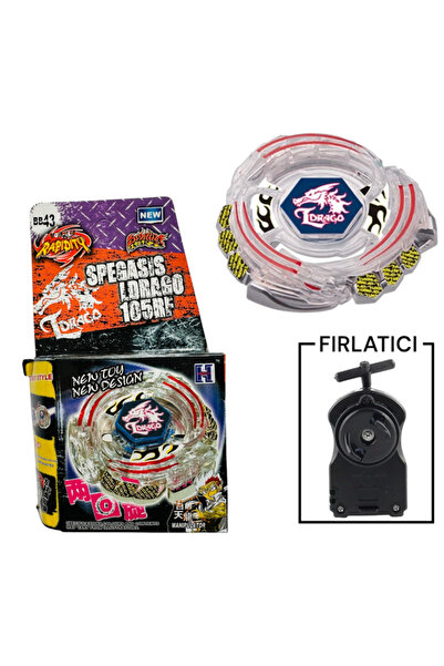 RAPIDITY BEYBLADE BB43 Lightning L-Drago Metal Fusion 4D System