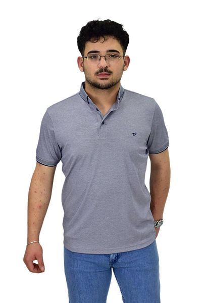 Raymons Ανδρικό μπλουζάκι Mercerized με γιακά πόλο 1000 BGL-ST04532