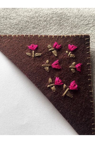 Chicom Φυσικό χειροποίητο δώρο Minimal Felt Bookmark