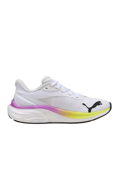 Puma Electrify Nitro 4 Wns Women's White Road Running Shoes Women's Road Running Shoes