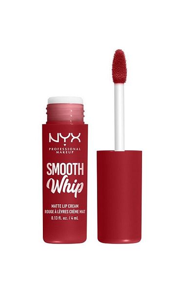 NYX Professional Makeup Matný tekutý make-up Ruj de Buze, NYX Professional Makeup, Smooth Whip Matte, odstín 14 Velvet Robe, 4 ml