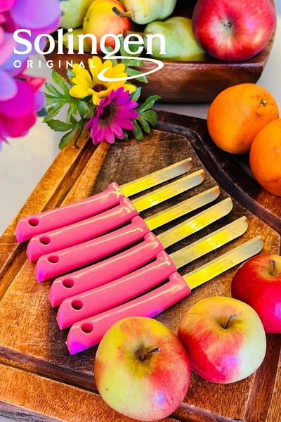 Solingen Set of 6 Original Serrated Fruit and Vegetable Knives