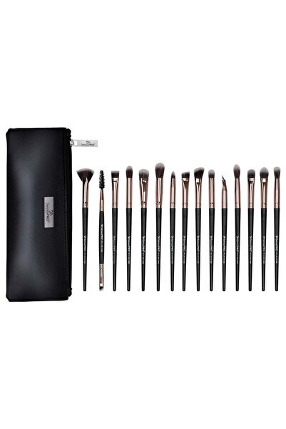 Makeup Sada 15 nástavců Senso Pro Milano Black Rose Gold + Borseta