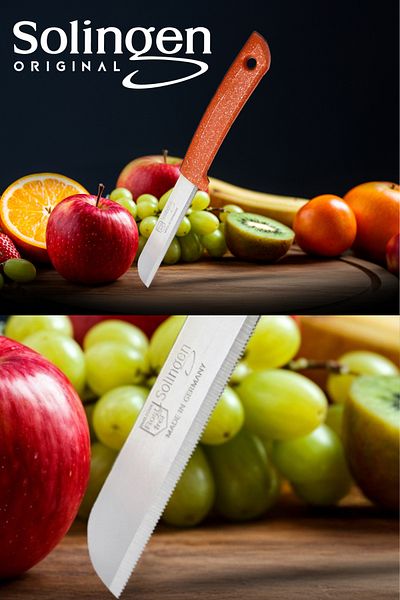 Solingen Set of 12 Original Serrated Fruit and Vegetable Knives