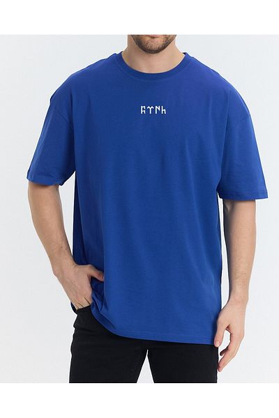 Uniquetex Oversize Τουρκικό εμπριμέ T-Shirt - Göktürk