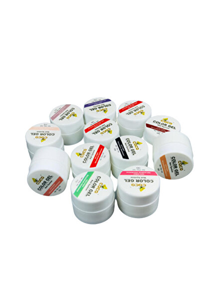 CoCo Sada 12 Geluri UV Colorate Coco Profesionálnější