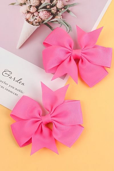 PREGIO Hair Clip - Pink - Plain