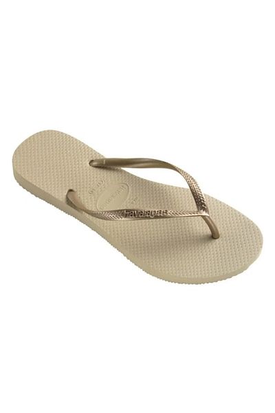 Havaianas Slim Women's Yellow Slippers - 4000030