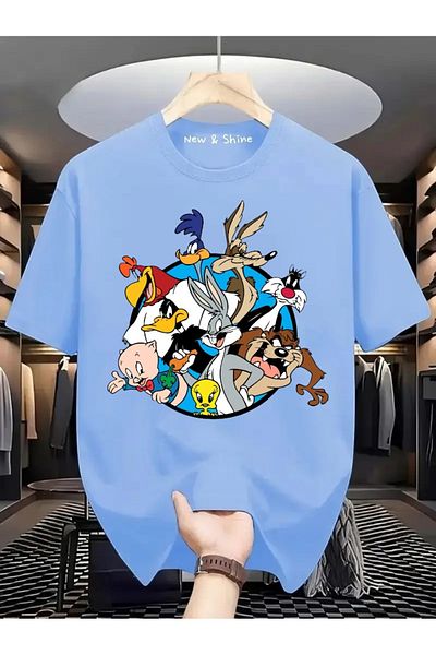 New Shine Μπλουζάκι με στάμπα Looney Tunes