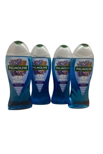Palmolive Moments 500 ml Moisturizing Sandal - Tree and Lavender Oil x 4 Pieces