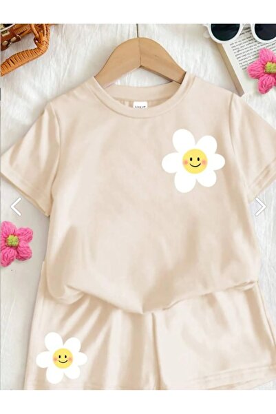 Gutsy Set pentru fete Papaya cu imprimeu