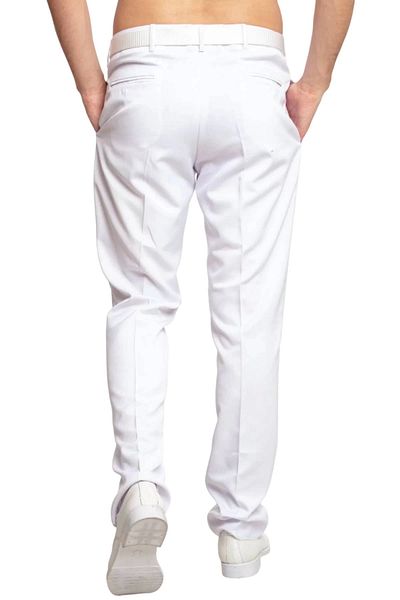 İZMİR ASKERİ MALZEME Navy Sea High School Faculty White Color Summer Cotton Fabric Captain Pants