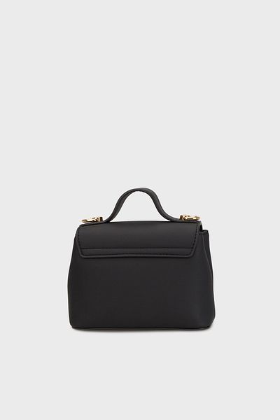 Love Moschino حقيبة يد صغيرة بشعار Love Moschino مرصعة بأحجار الراين وحزام قابل للإزالة JC4279PP0MKI0000