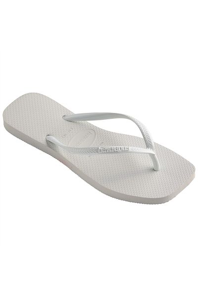 Havaianas Τετράγωνες Λευκές Γυναικείες Παντόφλες