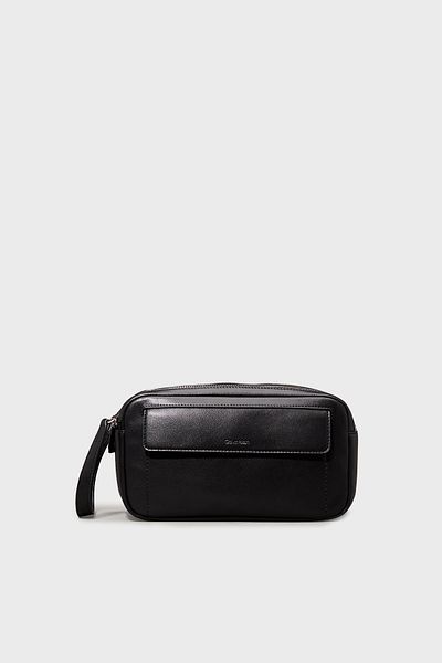Calvin Klein Logo Double Zipper Bag K50K 513039 Beh Men's Bag K50K 513039   Beh