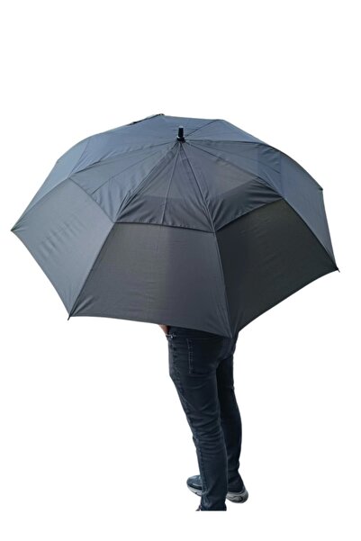 ÇAYLAR AVM Protokol Büyük Boy Karbon Fiber Baston Şemsiye 150 cm Çap