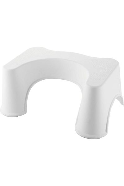 SKY TOUCH Toilet Stool Non Slip Plastic Stool Squatting Posture Poop Stool Portable Step Stool for Adults Kids