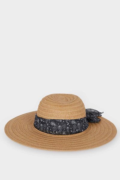 DeFacto Women's Straw Hat M8840Az25Sm