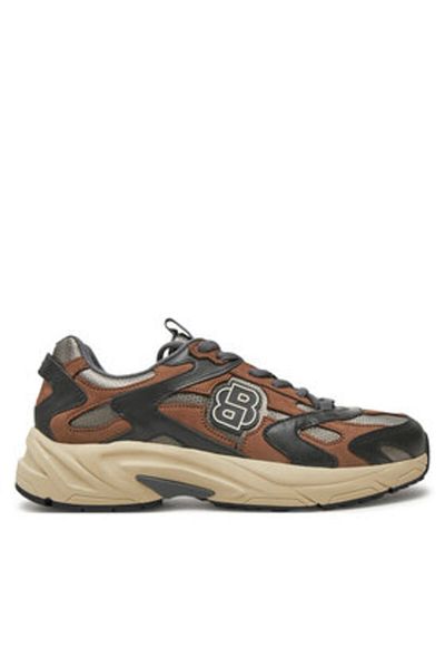 BOSS men's sneakers 50529534 brown