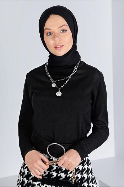 Alvina Pulover tricotat cu automodel 43189