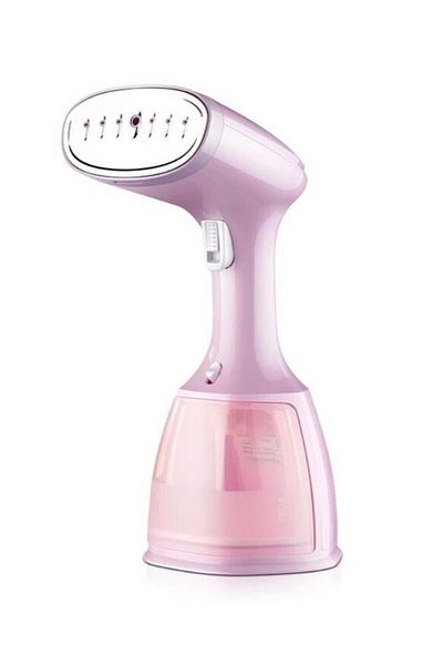 COOYA Handheld Steam Iron, Portable, for Home Business Travel (Pink)