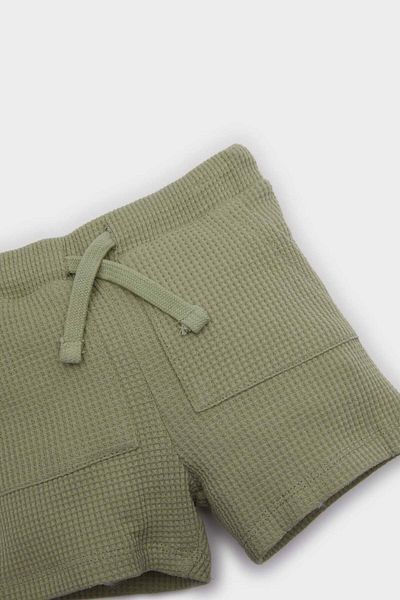DeFacto Baby Boy Elastic Waist Waffle Shorts C2221A525Sm