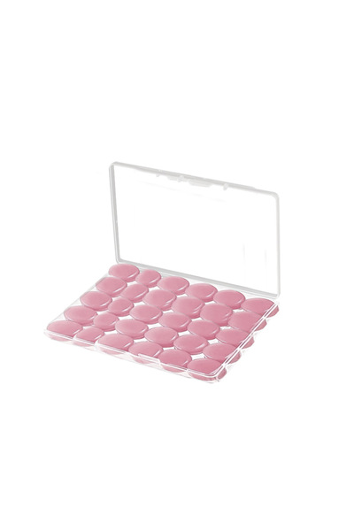 Choice سدادات أذن سيليكون وردية اللون، 30 قطعة، سدادات أذن سيليكون قابلة لإعا...